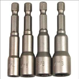 Forge 4 Piece Nut Driver Bit Set