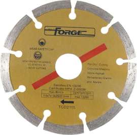 segmented diamond blade dry 4-1/2"(115mm);suitable for dry cutting tiles,paving slabs,breeze blocks and brickwork etc