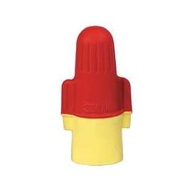 3M Performance Plus R/Y+ Wire Connector, 22 to 8 AWG Wire, Steel Contact, Red/Yellow