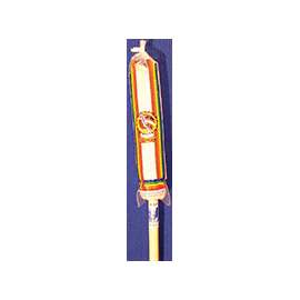 Chickasaw 11014L Deck Mop with Hanger, 14 oz Headband, 63 in L, Cotton/Yarn Mop Head, Metal Handle