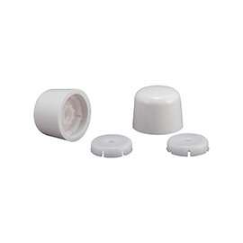 Plumb Pak PP835-30WHL Bolt Cap, Universal, White