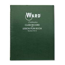 Combination Record & Plan Book, 9-10 Weeks, 6 Periods/Day, 11 x 8-1/2