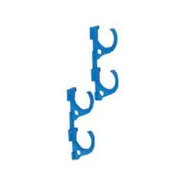 JED POOL TOOLS 80-225 Pole and Hose Hanger, Double-Hook, Plastic