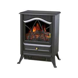 Comfort Glow ES4215 Electric Stove, 120 V, Thermostat Control, Black