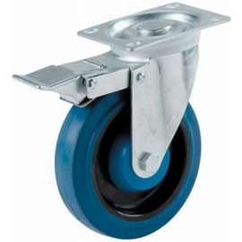 4"BLU Swiv Caster/Brake