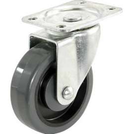 4"Poly Swiv Plat Caster