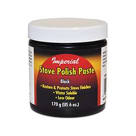 Imperial KK0059 Stove Polish, Paste, Opaque Black, Neutral Oil, 6 fl-oz Jar