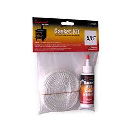 Imperial KK0142 Gasket Tape Kit, 7 ft L, 5/8 in W, Fiberglass