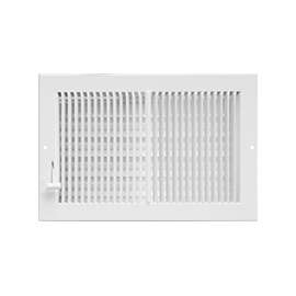 Imperial RG0291 Multi-Shutter Register, Steel, White