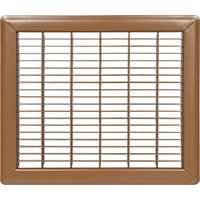 Imperial RG1184 Air Grille, 8 in L, 10 in W, Steel, Brown