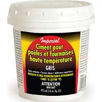 Imperial KK0283-A Stove and Furnace Cement, 16 oz Tub