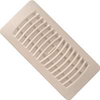 Imperial RG1478 Floor Register, Polystyrene, Almond