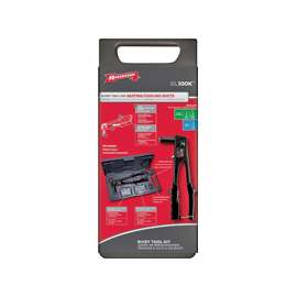 Arrow RL100K Rivet Tool Kit, 1/8, 3/16 in Rivet, Non-Slip Grip Handle, Steel
