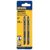 IRWIN 3072410 Jig Saw Blade, 4 in L, 10 TPI