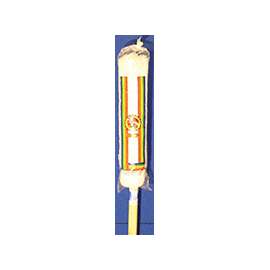 Zephyr 11025L Deck Mop, 24 oz Headband, 54 in L, Cotton Mop Head, Natural Mop Head