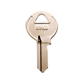 HY-KO 11010M15 Key Blank, Brass, Nickel, For: Master Vehicle Locks