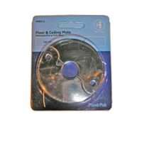 Plumb Pak PP857-5 Floor and Ceiling Plate, 5-5/8 in W, Chrome