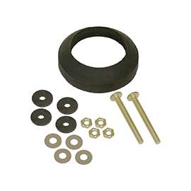 Danco 10460 Toilet Tank-to-Bowl Kit, 15-Piece, Steel