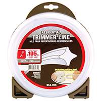 ARNOLD WLS-1105 Trimmer Line, 0.105 in Dia, 180 ft L, Nylon