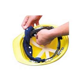 Snap-On Hard Hat Sweatbands, Navy
