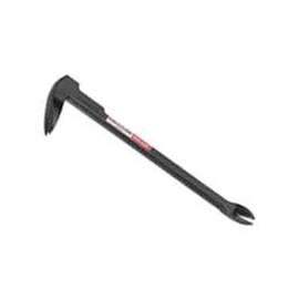 Vaughan 57021 Nail Puller, 7-3/4 in L, Flat Claw Tip, Steel, Black, 1/2 in Dia, 2 in W