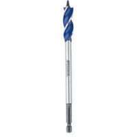 IRWIN SPEEDBOR 3041002 Auger Boring Bit, 5/8 in Dia, 6 in OAL, Tapered Flute, 3-Flute, 1/4 in Dia Shank