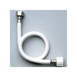 FLUIDMASTER B1TV20 Toilet Connector, 3/8 in Inlet, Compression Inlet, 7/8 in Outlet, Ballcock Outlet, Vinyl Tubing