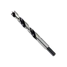 IRWIN 49617 Drill Bit, 7/16 in Dia, 5-19/32 in OAL, Spiral Flute, 2-Flute, 3/8 in Dia Shank, Reduced Shank