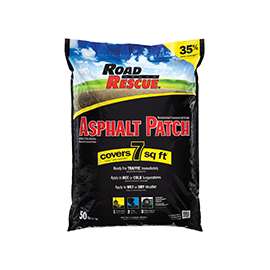 Road Rescue AP-50 Pre-Mixed Patch, Black, 50 lb Bag