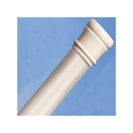 Zenna Home TwistTight Series 506W/505RB Shower Rod, 72 in L Adjustable, 1-1/4 in Dia Rod, Steel, Bronze