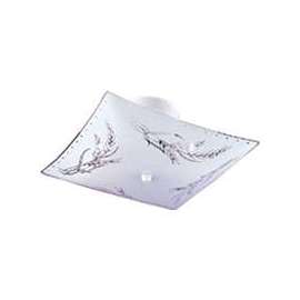 Boston Harbor F98WH02-1266-3L Ceiling Light Fixture, 0.5 A, 120 V, 60 W, 2-Lamp, A19 or CFL Lamp, Metal Fixture