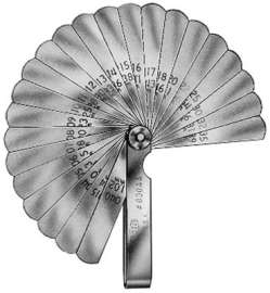 25 Blade Feeler Gauge Set