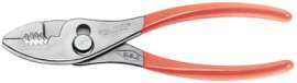 Combination Pliers, 8 1/16 in, Grip Handle