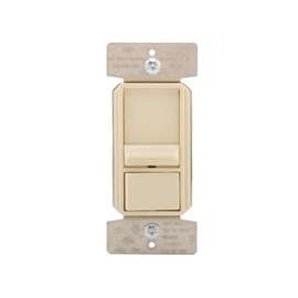 EATON SUL06P-LA-KB-L Slide Dimmer, 277 V, 2 -Gang, Light Almond