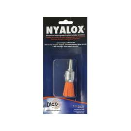 Dico 541-781-3/4 End Brush, 3/4 in Dia, Nylon Bristle