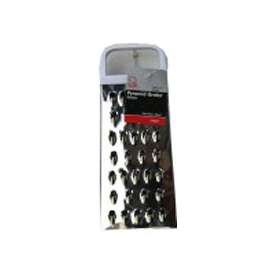 CHEF CRAFT 21387 Grater, Plastic/Stainless Steel, White