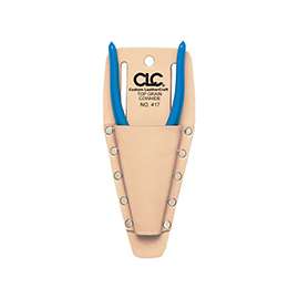 CLC Tool Works Series 417 Plier/Tool Holder, 1-Pocket, Leather, Tan, 3-1/2 in W, 8-1/4 in H