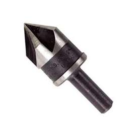 IRWIN 12411 Countersink Drill Bit, 15/32 in L Flute, Round Shank, 1/4 in Dia Shank