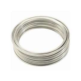 HILLMAN 50177 Utility Wire, 30 ft L, 19 Gauge, Stainless Steel