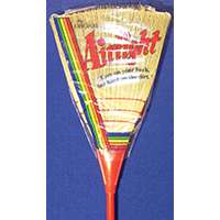 Zephyr Airlight 32150 Broom, Broomcorn Bristle, Wood Handle