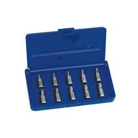 Hex Head Multi-Spline Screw Extractors - 532 Series - Plastic Case Sets