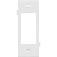 Eaton Cooper Wiring STC26 STC26W Wallplate, 4-1/2 in L, 2-3/4 in W, 1 -Gang, Polycarbonate, White, High-Gloss