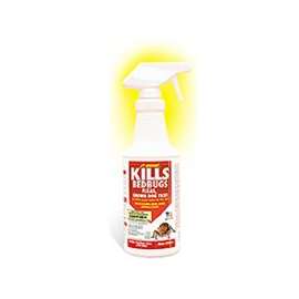 J.T. EATON 204-O Bed Bug Killer, Liquid, Spray Application, 1 qt Bottle