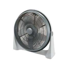 Camair AC100 Air Circulator, 20 in Dia Blade, 5-Blade, 3-Speed, Gray