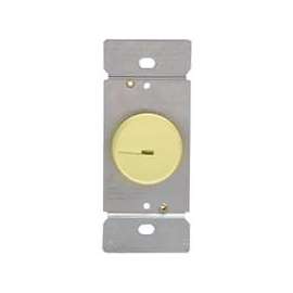 Eaton Wiring Devices RI306PL-V-K Rotary Dimmer, 120 V, 600 W, Incandescent Lamp, 3-Way, Ivory