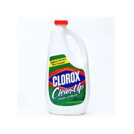Clorox 01151 Cleaner Refill, 64 oz Bottle, Liquid, Bleach, Citrus, Herbaceous, Pale Yellow