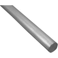 K & S 3056 Decorative Metal Rod, 5/16 in Dia, 36 in L, 1100-O Aluminum, 6061 Grade
