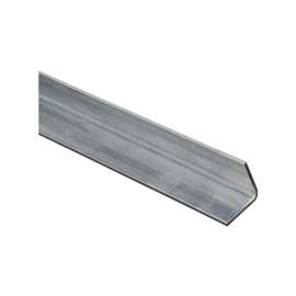 Stanley Hardware 4010BC Series N179-978 Angle Stock, 1-1/4 in L Leg, 72 in L, 0.12 in Thick, Steel, Galvanized