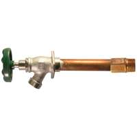 arrowhead 456 Series 456-08LF Wall Hydrant, 1/2 in Inlet, MIP x Copper Sweat Inlet, 3/4 in Outlet, 13 gpm