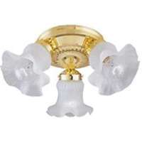 Boston Harbor F6BB03-22013L Ceiling Light Fixture, 0.5 A, 120 V, 60 W, 3-Lamp, A19 or CFL Lamp, Metal Fixture